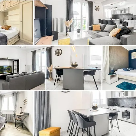 Coloc Capucin - Belle Colocation Avec 3 Independantes / Balcon Prive / Parking Collectif / Wifi Gratuit Annemasse