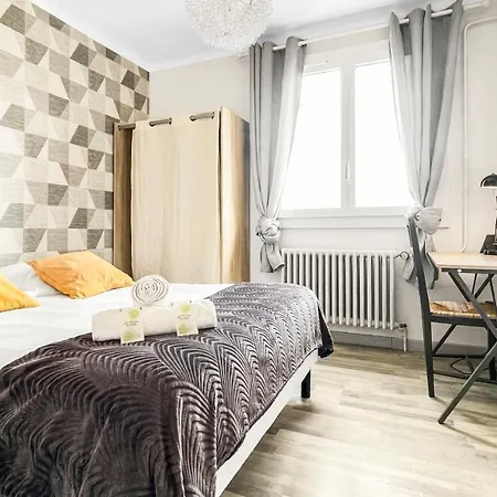 Coloc Capucin - Belle Colocation Avec 3 Independantes / Balcon Prive / Parking Collectif / Wifi Gratuit 招待所